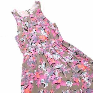 Rebecca Taylor Patterned High Neck Skater Dress!!!
